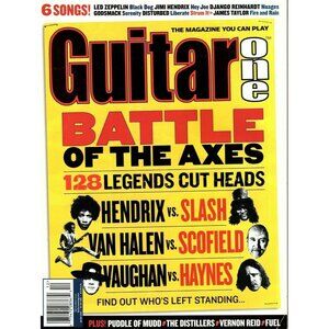 Guitar One Magazine December 2003 Battle of the Axes, Puddle of Mudd, Fuel